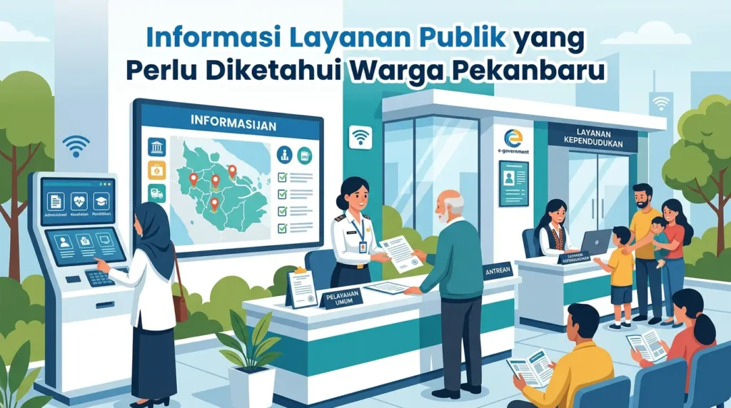 Informasi Layanan Publik yang Perlu Diketahui Warga Pekanbaru