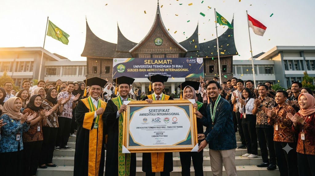 Keren! Universitas Terkemuka di Riau Sukses Raih Akreditasi Internasional