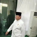 Prabowo Disambut Ketum PBNU Gus Kikin Di Lokasi Muktamar Nih
