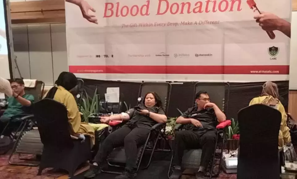 EL Hotel Yogyakarta Malioboro Gelar Aksi Donor Darah