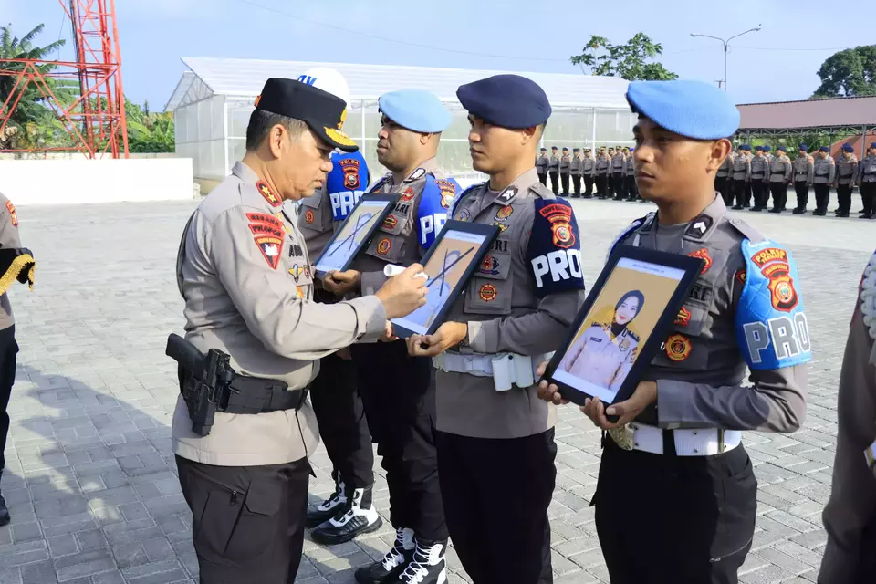 Polda Maluku Utara Pecat 21 Personel Akibat Pelanggaran Berat